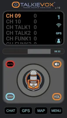 TalkieVox Walkie Talkie android App screenshot 3